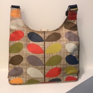 Orla Kiely stem crossbody handbag